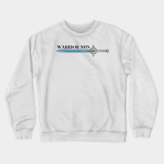 The Cruciform Sword - warrior nun - ava silva and sister Beatrice, avatrice, netflix Crewneck Sweatshirt by tziggles